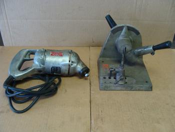 Black and Decker/SIOUX, COMPLETE valve grinder tool set. Mine
